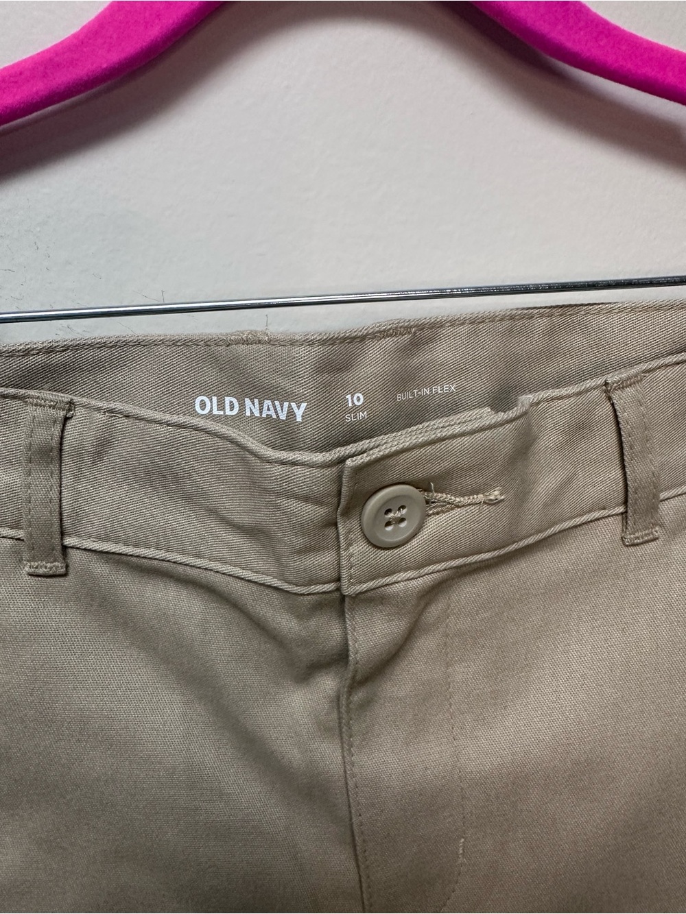 2 Pairs of Boys Khaki Shorts